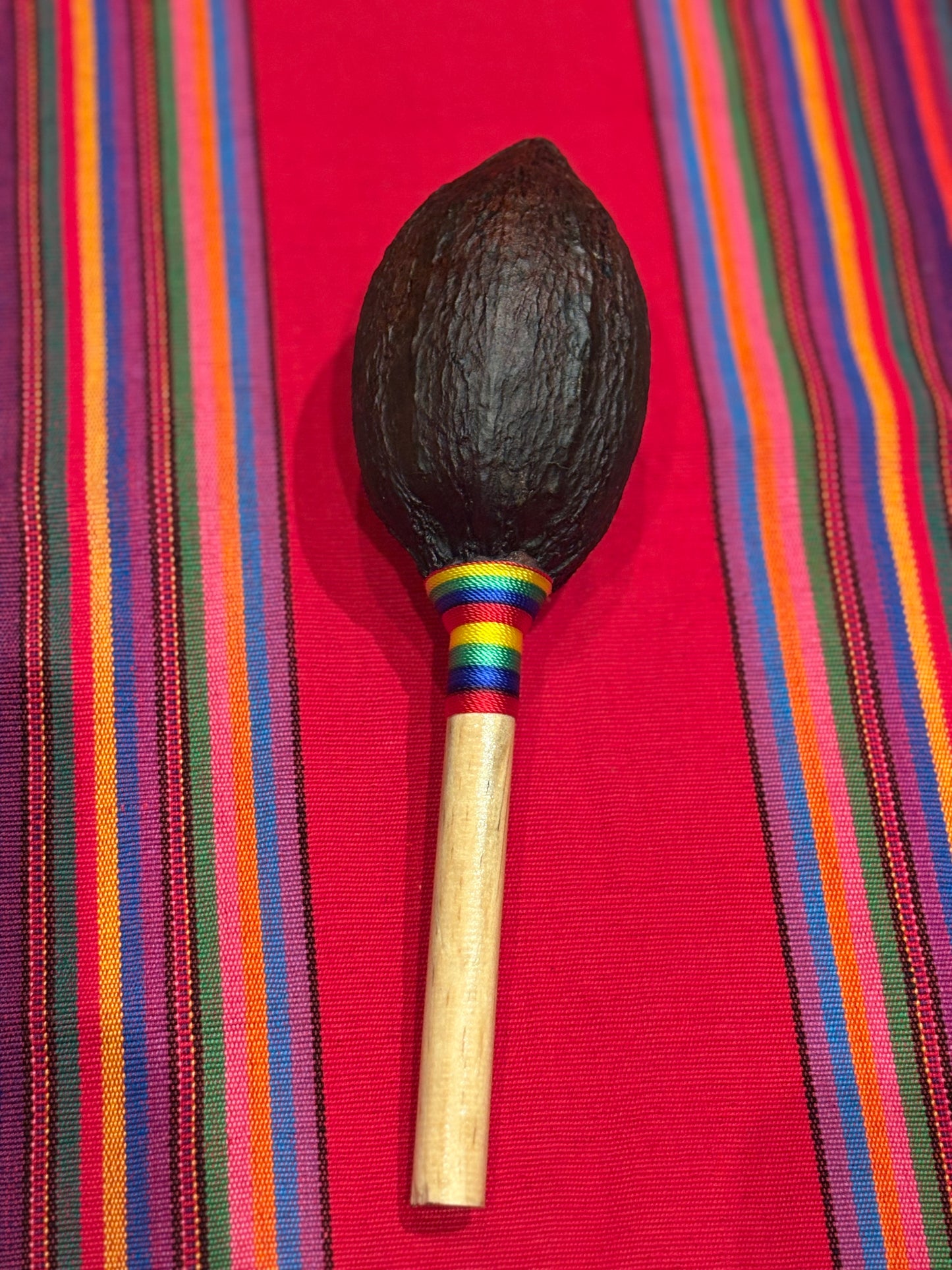 SONAJAS SAGRADAS ~ Sacred Cacao Rattles from Mexico