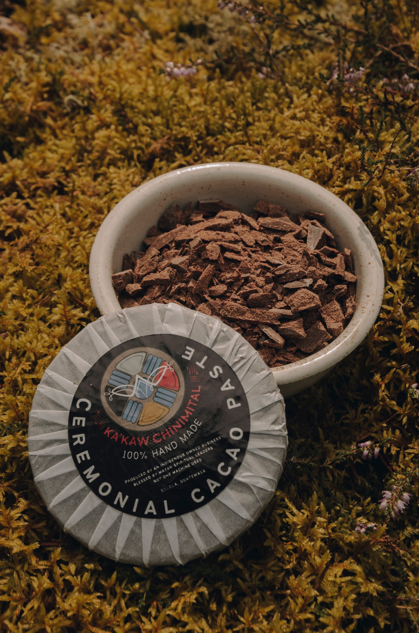 KAKAW CHINIMITAL ORGANIC CEREMONIAL CACAO - 4 BLOCKS