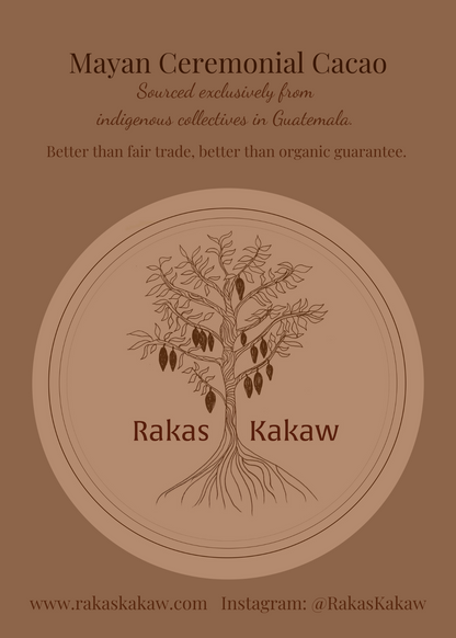 RAKAS KAKAW POSTCARDS - HOW TO DOSE & PREPARE CEREMONIAL CACAO