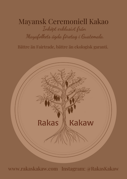 RAKAS KAKAW POSTCARDS - HOW TO DOSE & PREPARE CEREMONIAL CACAO