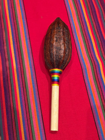 SONAJAS SAGRADAS ~ Sacred Cacao Rattles from Mexico