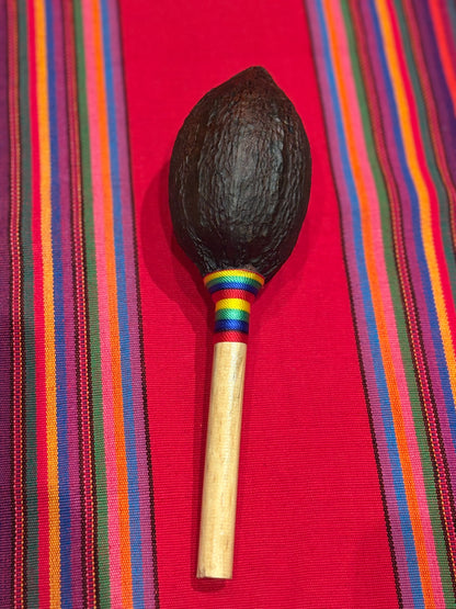 SONAJAS SAGRADAS ~ Sacred Cacao Rattles from Mexico