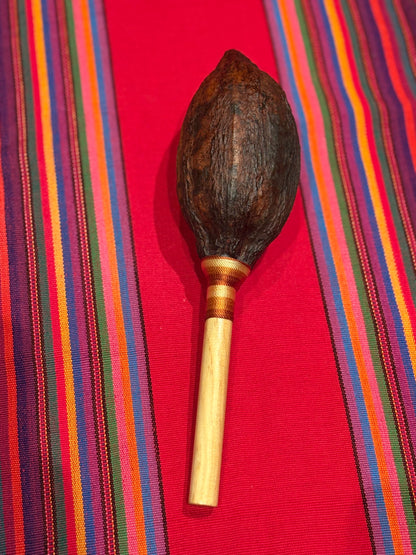 SONAJAS SAGRADAS ~ Sacred Cacao Rattles from Mexico