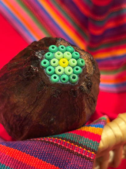 SONAJAS SAGRADAS ~ Sacred Cacao Rattles from Mexico