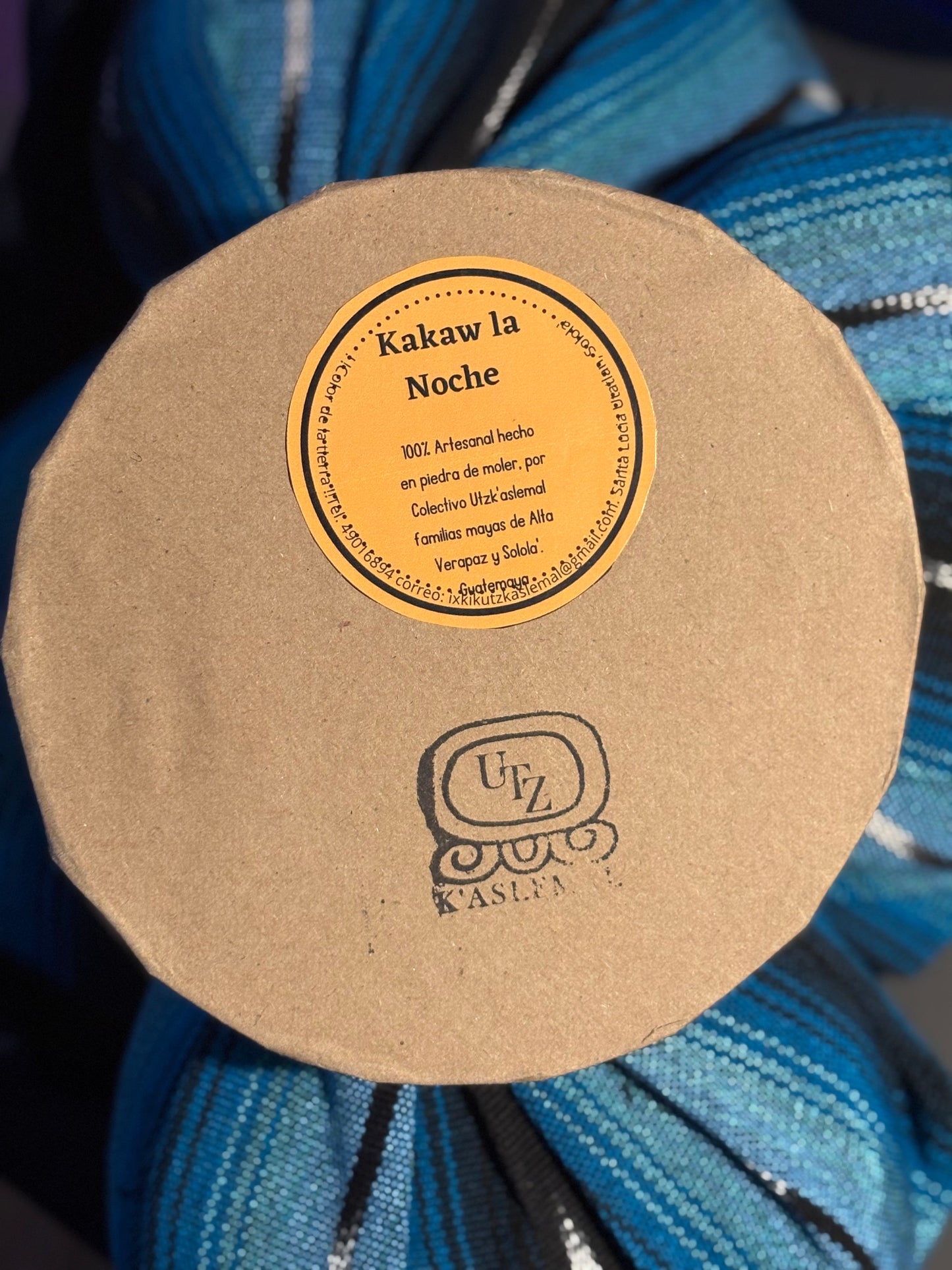 UTZ K'ASLEMAL ~ Good Life ~ LA NOCHE CEREMONIAL CACAO  454g BLOCK