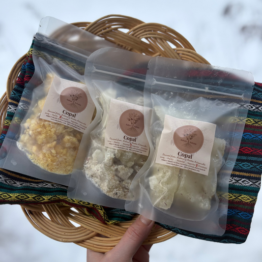 SACRED WHITE COPAL ~ Resin Incense from Mexico - 100 grams